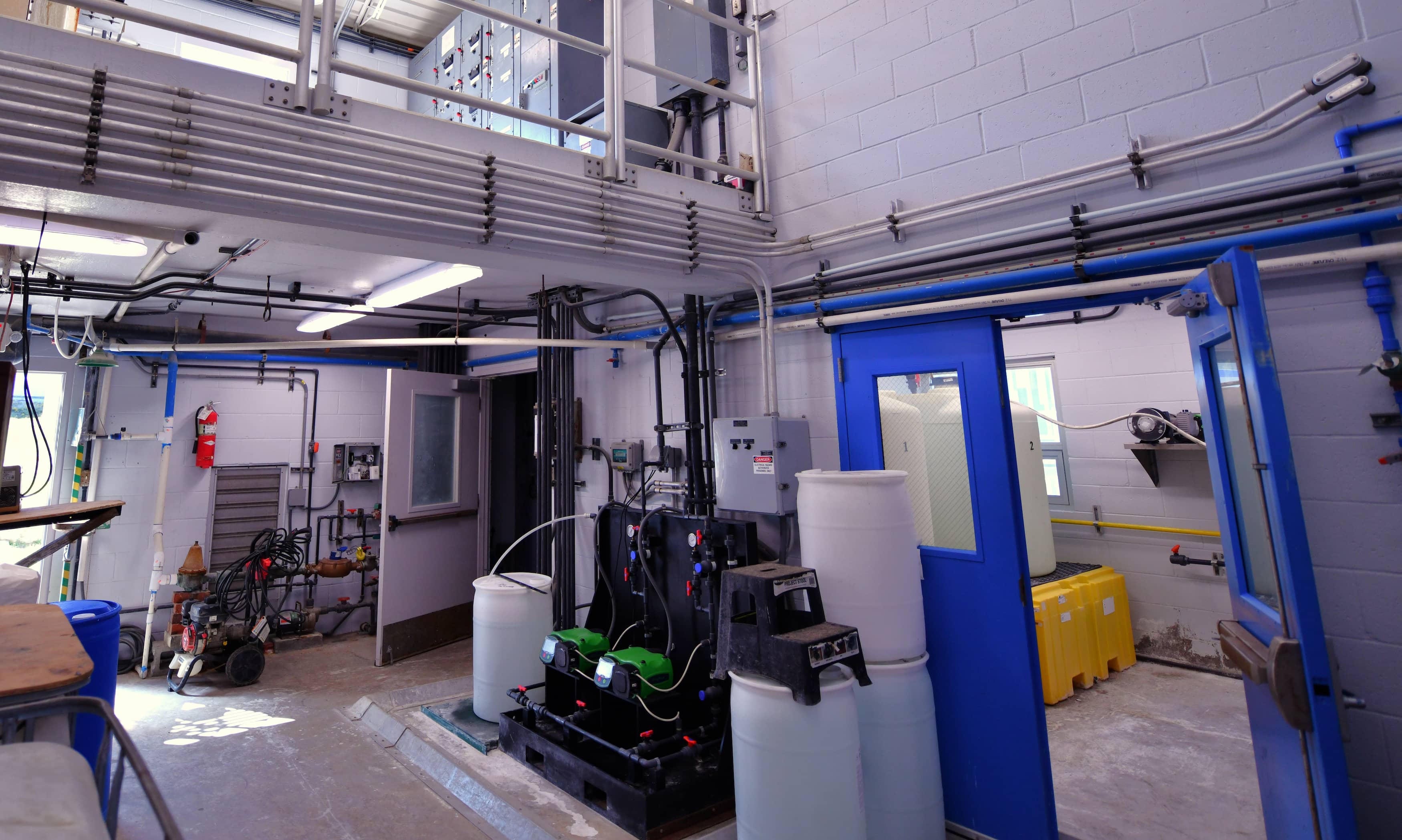 Treatment Plant Chem Feed Skid